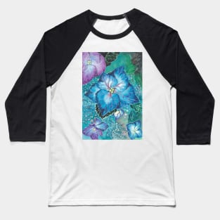 Hydrangea Baseball T-Shirt